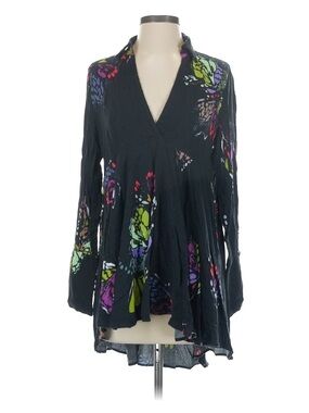 Free People - Floral-Print V-Neck Women's Tops